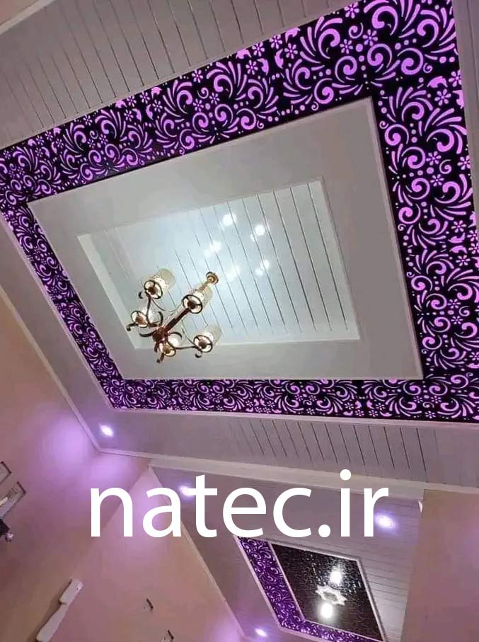 ترکیب کناف و چوب CNC برای سقف