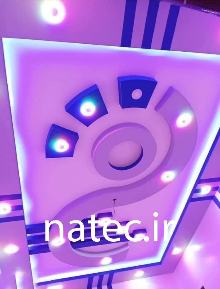 ترکیب کناف و چوب CNC برای سقف