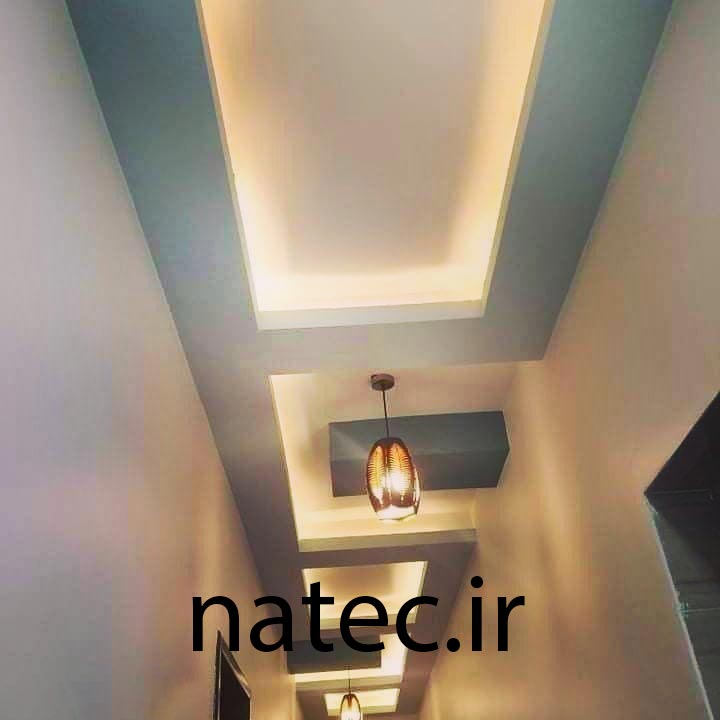 طرح برای کناف سقف پذیرایی و اتاق