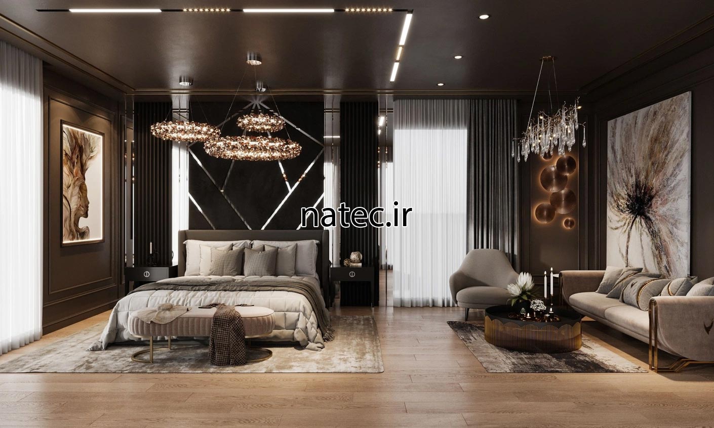 بازسازی دکوراسیون منزل 120 متری اصفهان