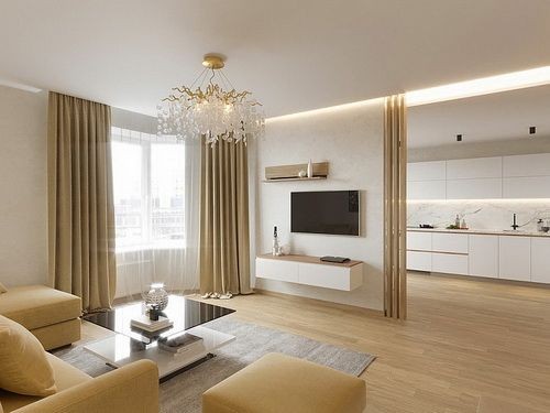 طراحی داخلی و دکوراسیون منزل 80 متری