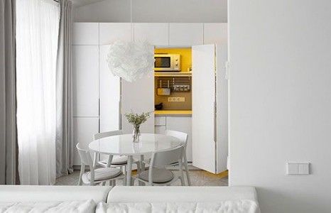 یک طرح جذاب برای منزل کوچک