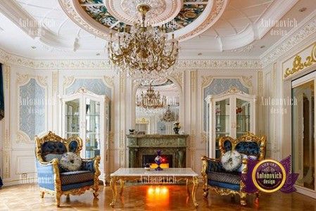دکوراسیون خانه های فوق لاکچری سبک کلاسیک