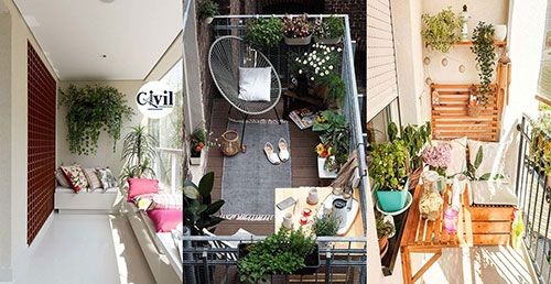 ایده هایی برای بالکن و تراس در منزل