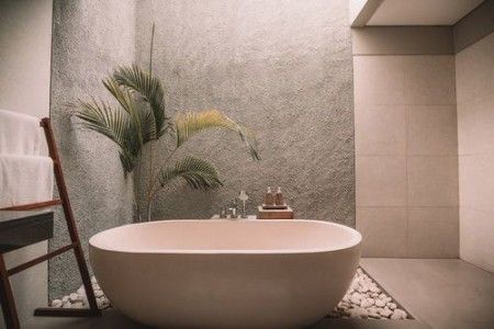 طراحی حمام به سبک مینیمال