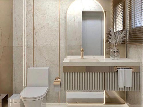 ایده جذاب برای بازسازی حمام و دستشویی