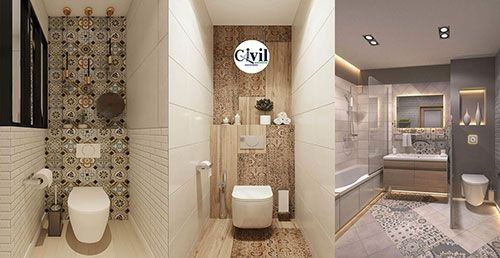 کاشی کاری سرویس بهداشتی