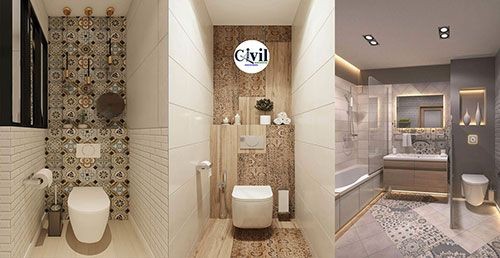 کاشی کاری سرویس بهداشتی