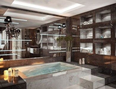 ایده هایی برای جکوزی و استخرهای آب گرم 