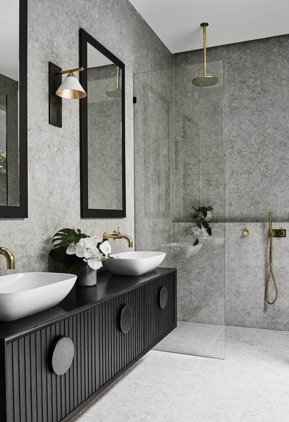 طرح روشویی برای حمام و دستشویی