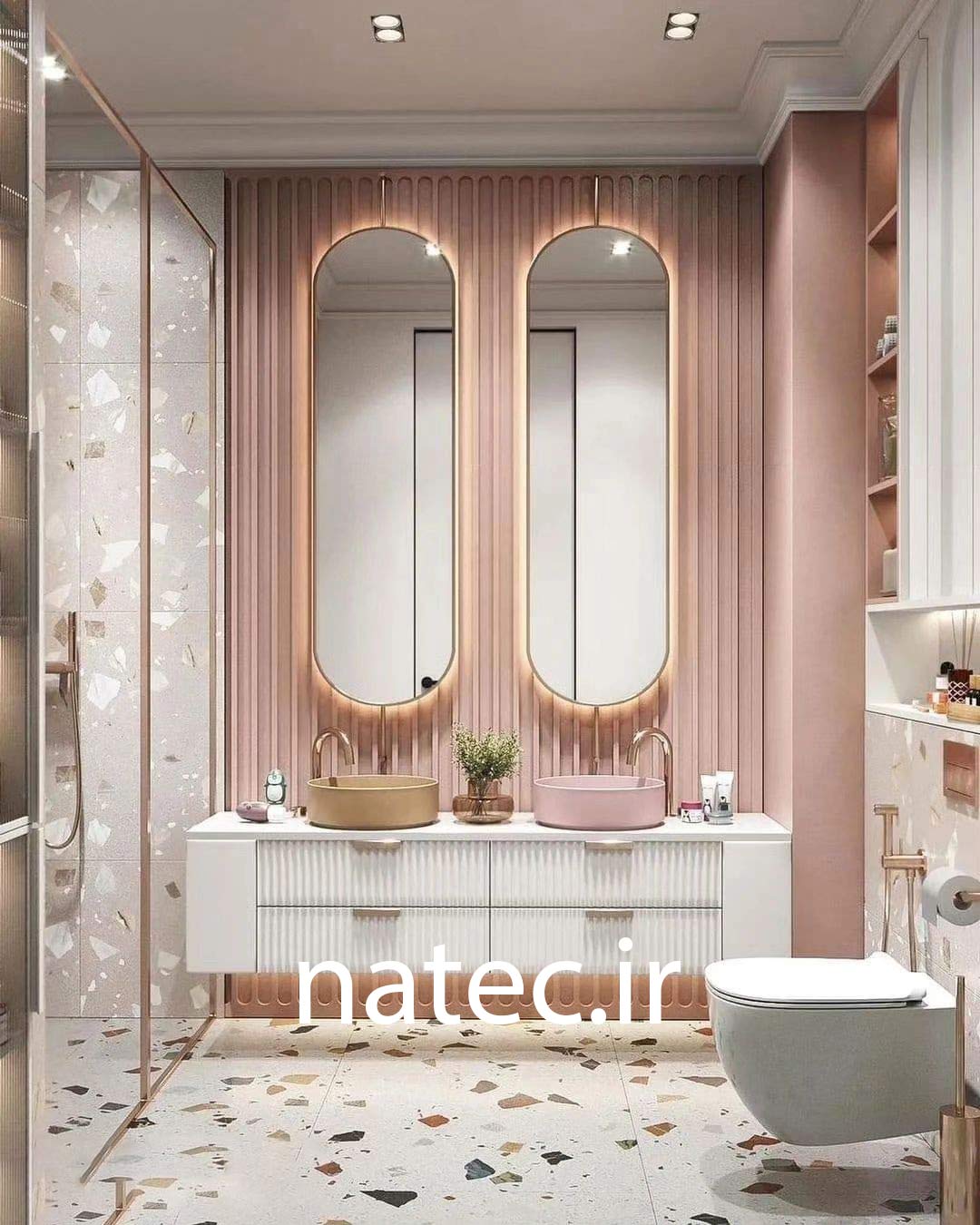 طراحی و دکوراسیون سرویس بهداشتی