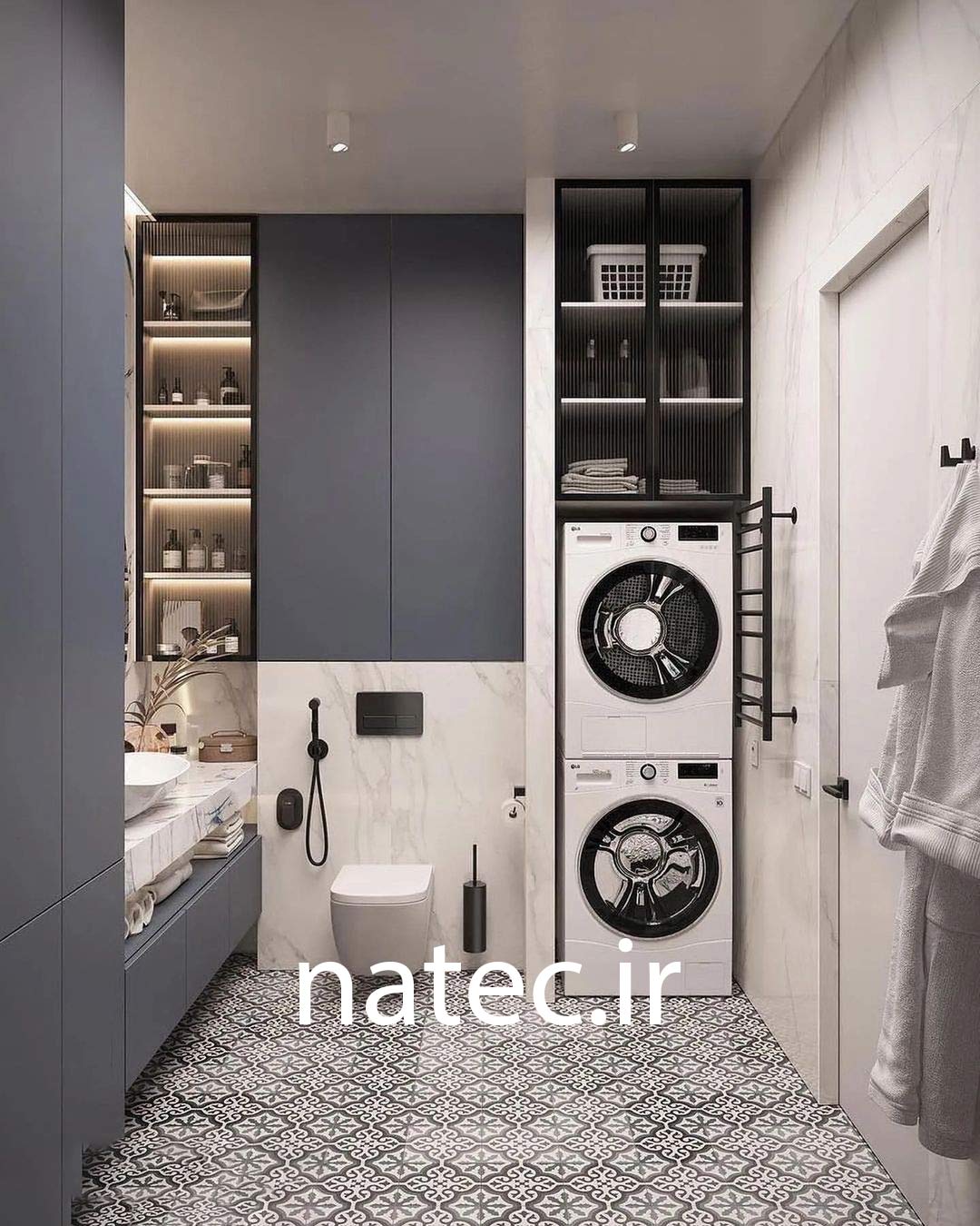 طراحی و دکوراسیون سرویس بهداشتی