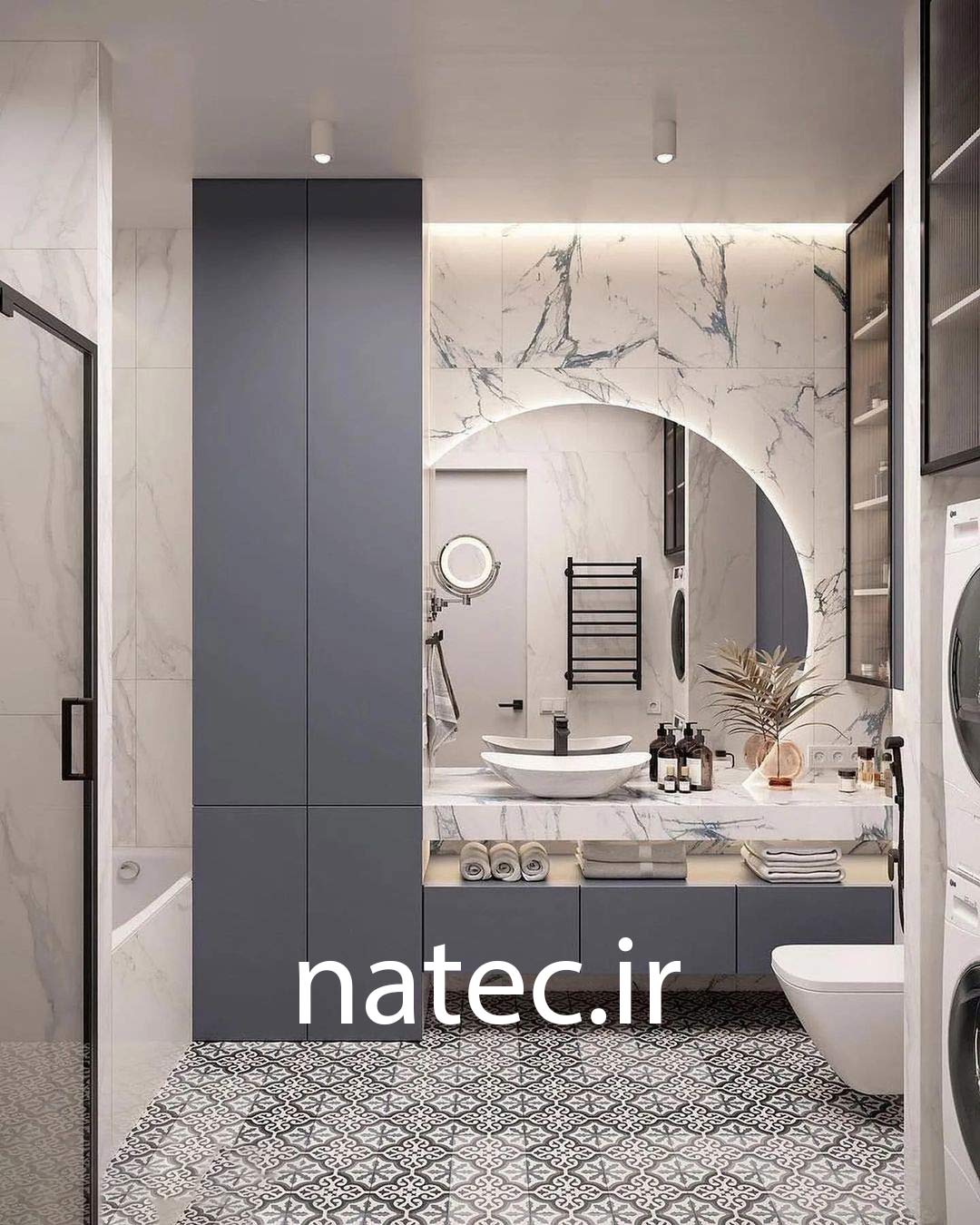 طراحی و دکوراسیون سرویس بهداشتی