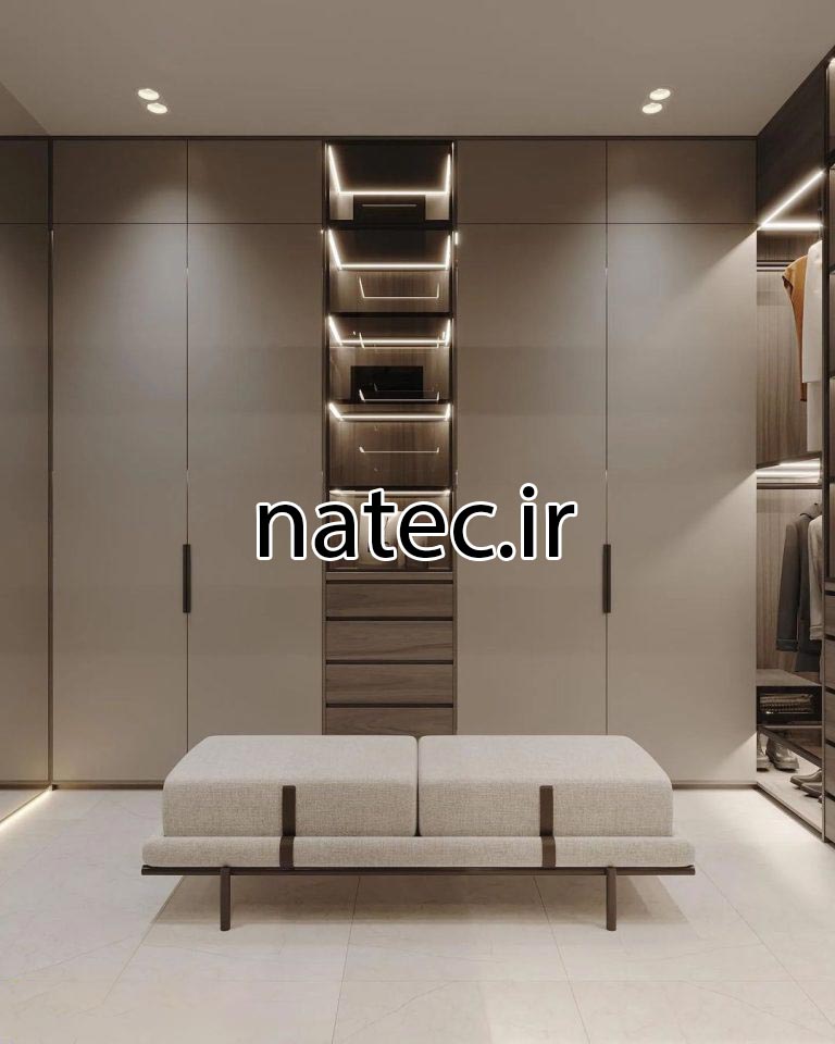 طرح کمد برای اتاق خواب