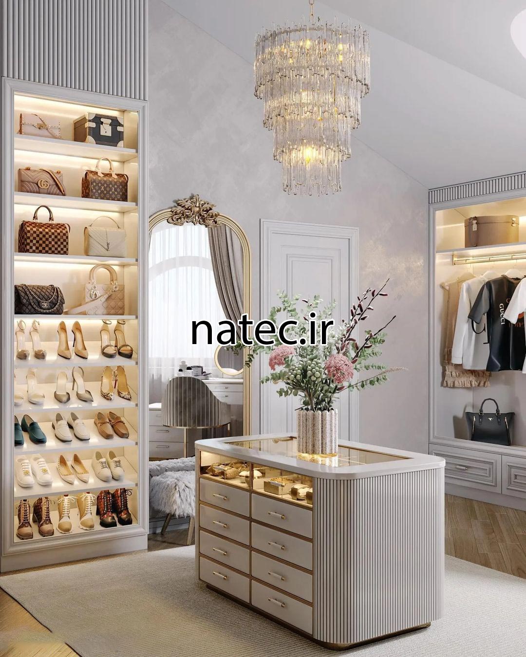 طرح کمد برای اتاق خواب