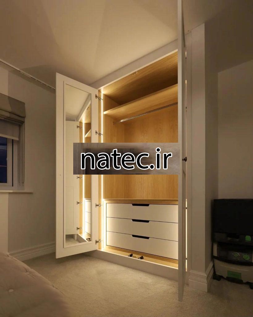 طرح کمد برای اتاق خواب