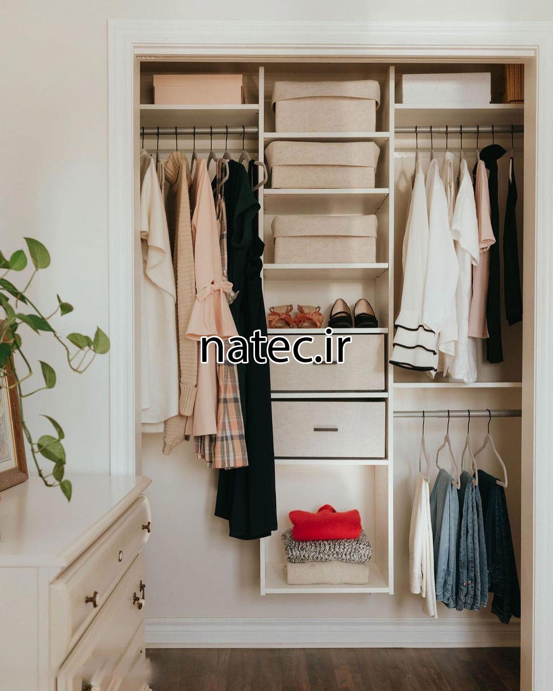 طرح کمد برای اتاق خواب
