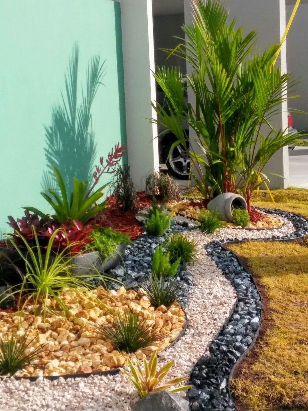 سنگ و شن برای باغچه05