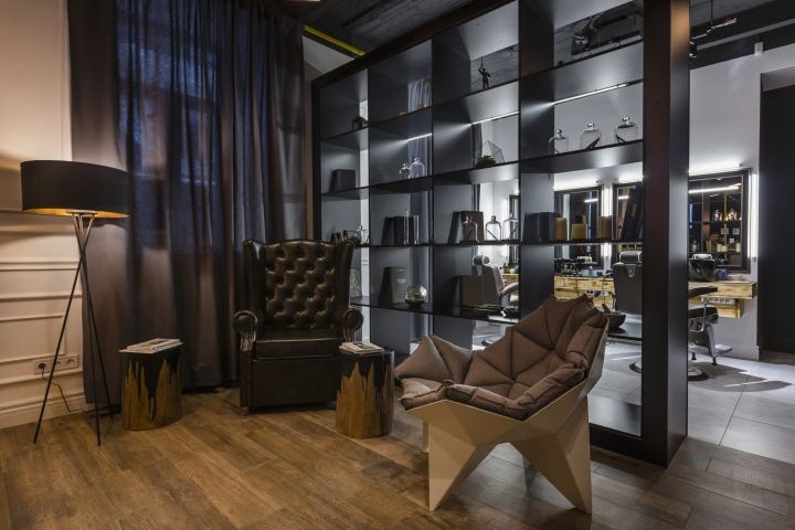 طراحی آرایشگاه مردانه5