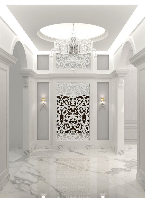 طراحی ورودی منزل و رنگ بندی