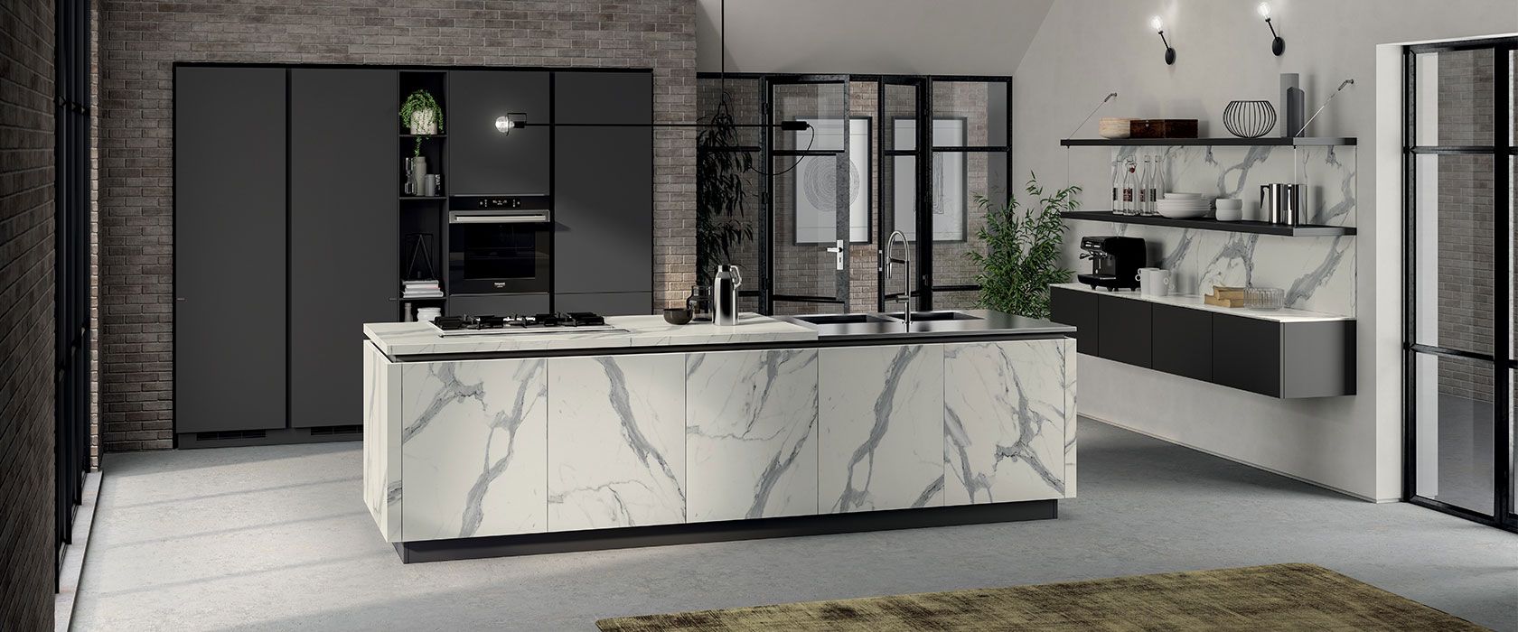طراحی کابینت مدرن آشپزخانه 2019