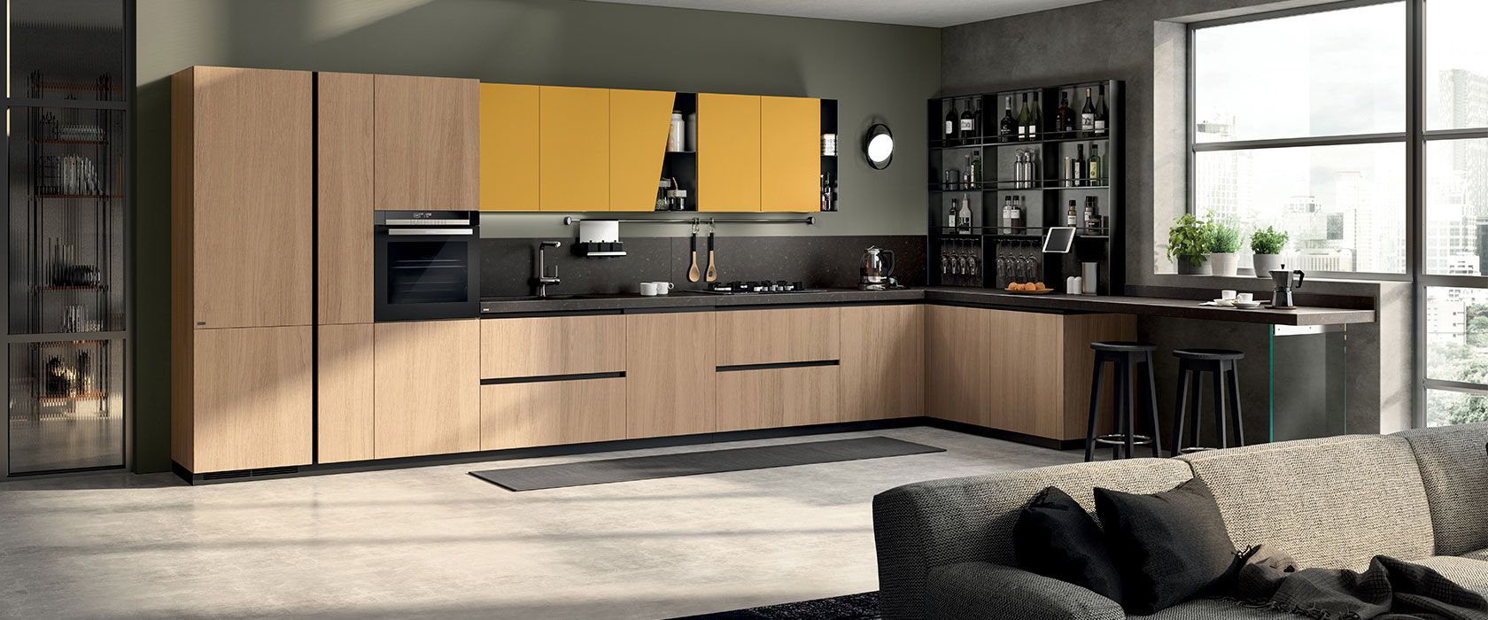 طراحی کابینت مدرن آشپزخانه 2019