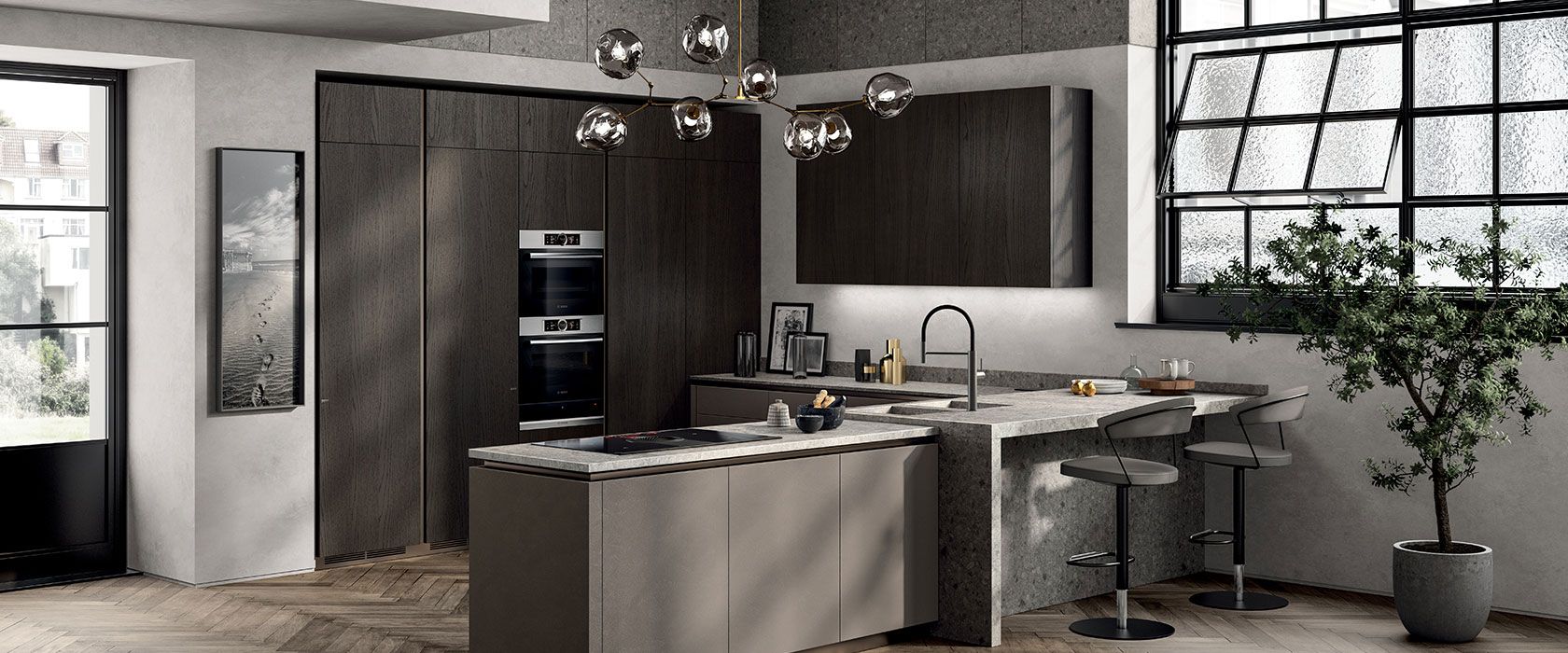 طراحی کابینت مدرن آشپزخانه 2019