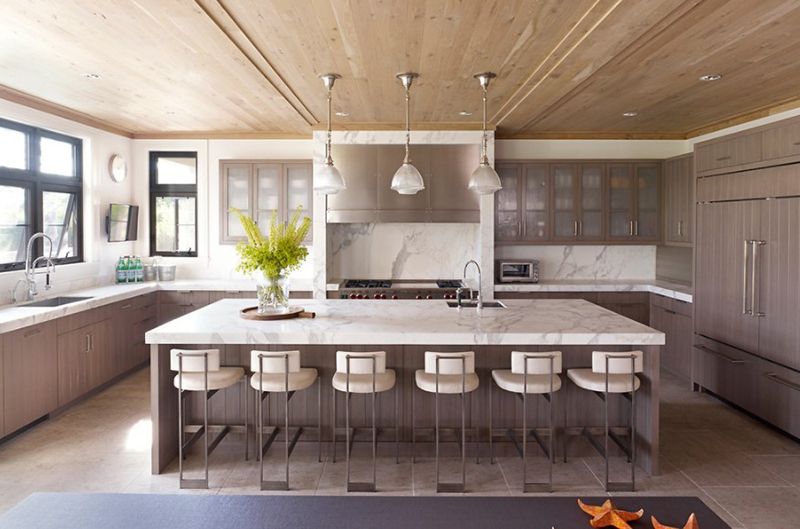 کابینت آشپزخانه قهوه ای03