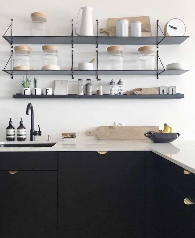 طرح مدرن آشپزخانه و رنگ کابینت