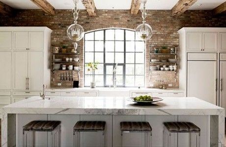 سنگ مرمر برای صفحه کابینت های آشپزخانه