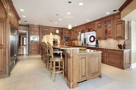 ایده طرح جزیره آشپزخانه