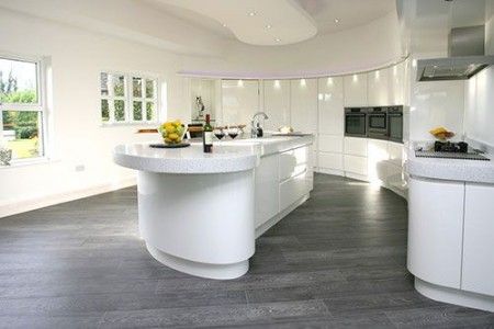 کابینت برای آشپزخانه با هایگلاس و کورین