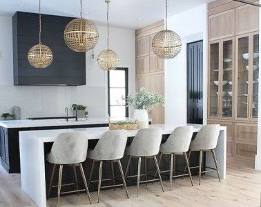 طرح مدرن برای کابینت آشپزخانه