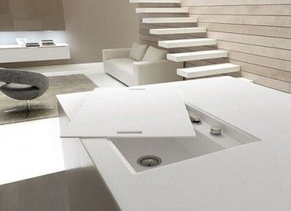 طرح سینک برای آشپزخانه