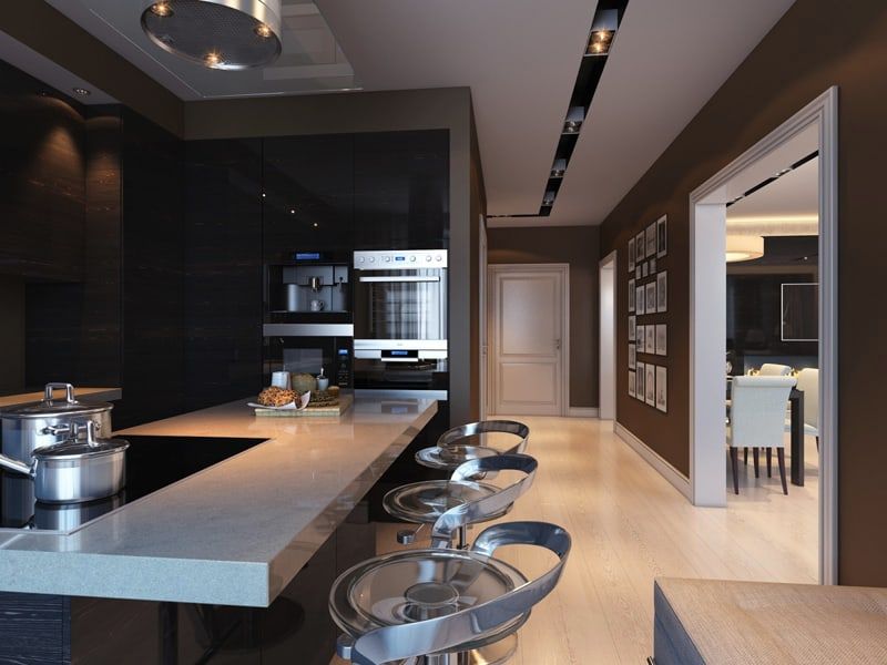 طرح مدرن کابینت در آشپزی15