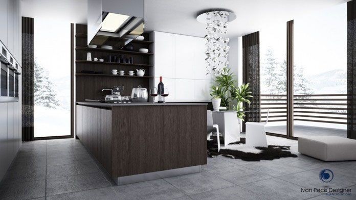 طرح های شیک آشپزخانه به سبک اسکاندیناوی