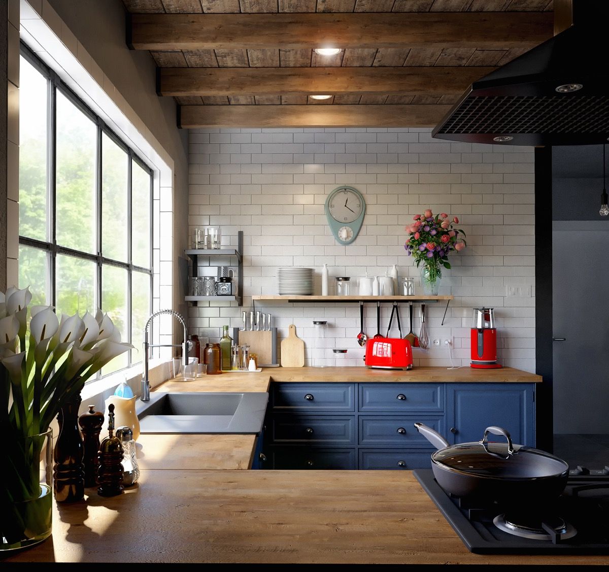 چیدمان کابینت آشپزخانه03