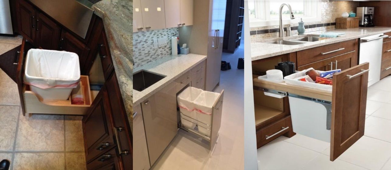 کابینت سطل زباله