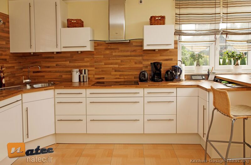 کابینت به رنگ سفید استخوانی
