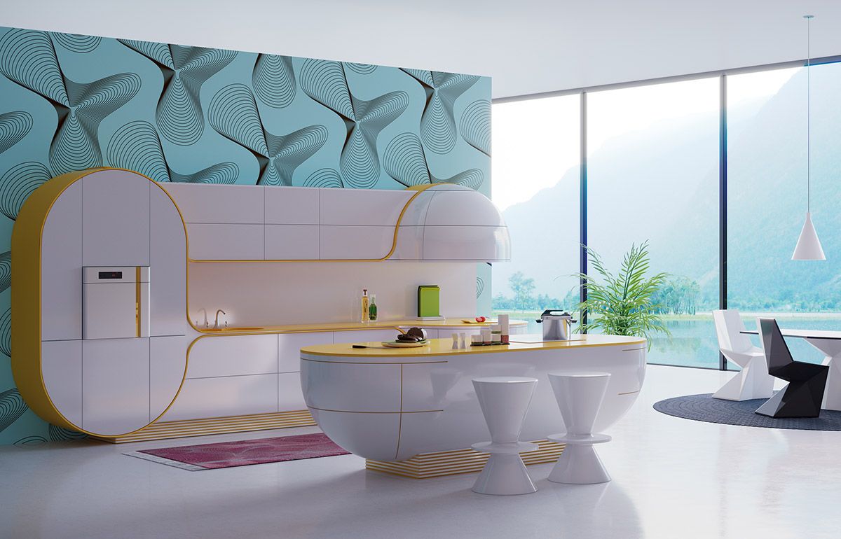 کابینت به سبک جزیره04