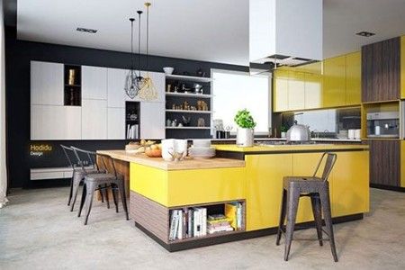 طراح های میز اوپن در آشپزخانه