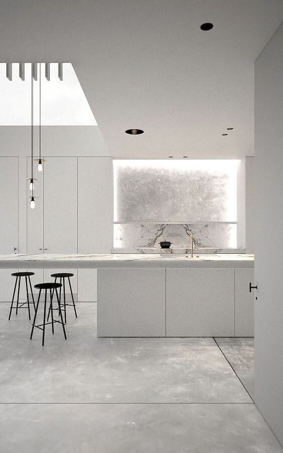 آشپزخانه کابینت لوکس مینیمال
