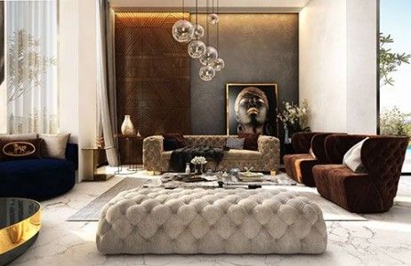 لوکس ترین اتاق نشیمن هایی که تاکنون دیده اید