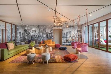 رنگ بندی فوق العاده برای پذیرایی