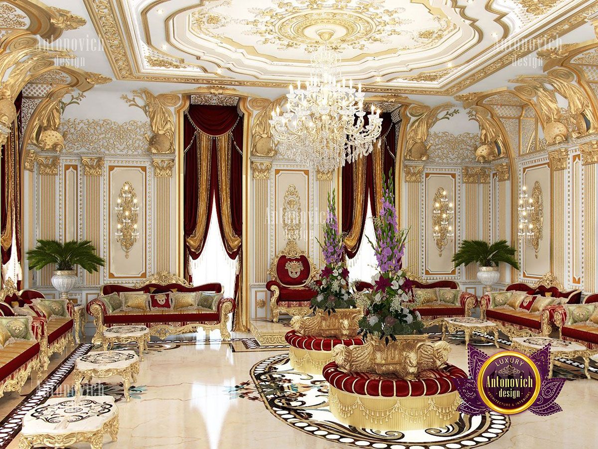 کلاسیک لوکس طلایی زرشکی01