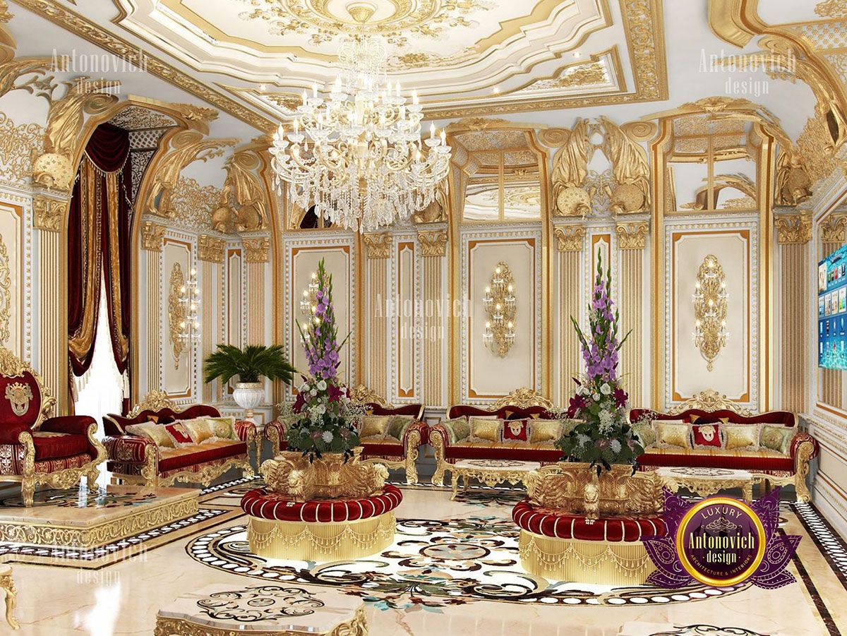 کلاسیک لوکس طلایی زرشکی05