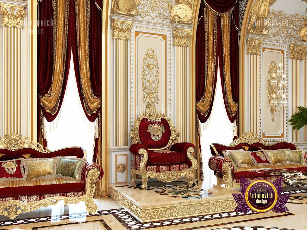 کلاسیک لوکس طلایی زرشکی06