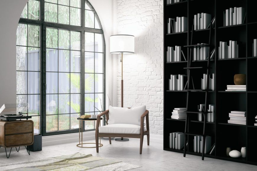 طراحی دکوراسیون کتابخانه23