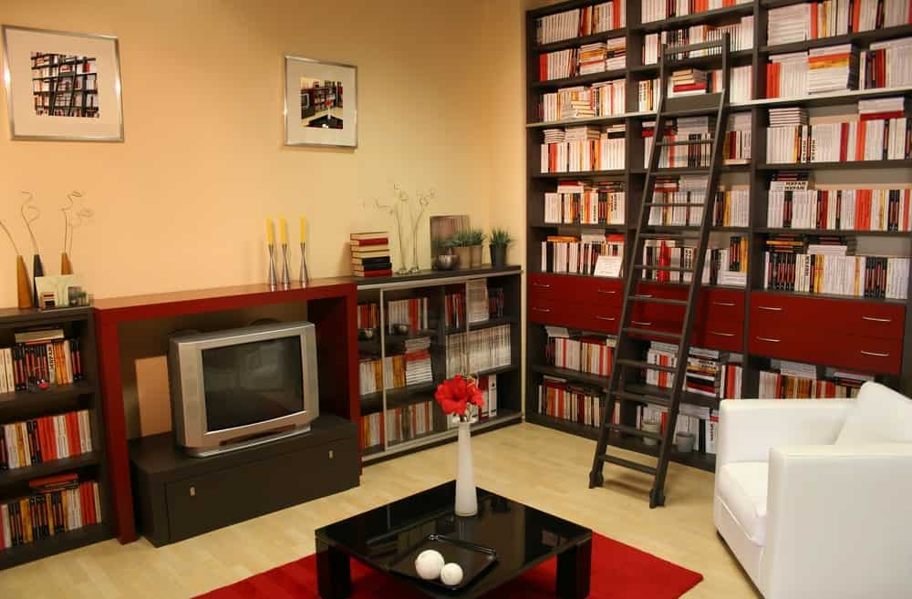 طراحی دکوراسیون کتابخانه35