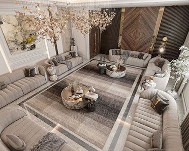اتاق پذیرایی نیوکلاسیک